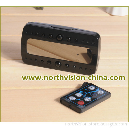 Remote Control Motion Detection HD Clock DVR